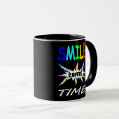 Mug Souriez, c'est l'heure du café (Devant droit)