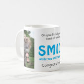 Mug Souriez pendant que vous avez encore des dents ! (Devant gauche)