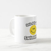 Mug Souriez Si Vous Aimez Nager (Devant gauche)