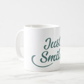 Mug Souriez simplement (Devant gauche)