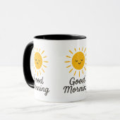 Mug sourire Bonjour (Devant gauche)