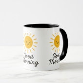 Mug sourire Bonjour (Devant droit)