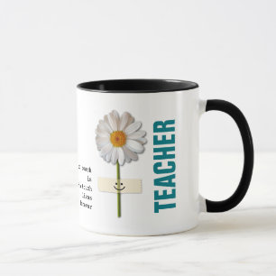 Mug Sourire Daisy Appréciation de l'enseignant sur mes