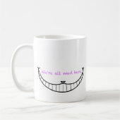 Mug Sourire de chat de Cheshire (Gauche)