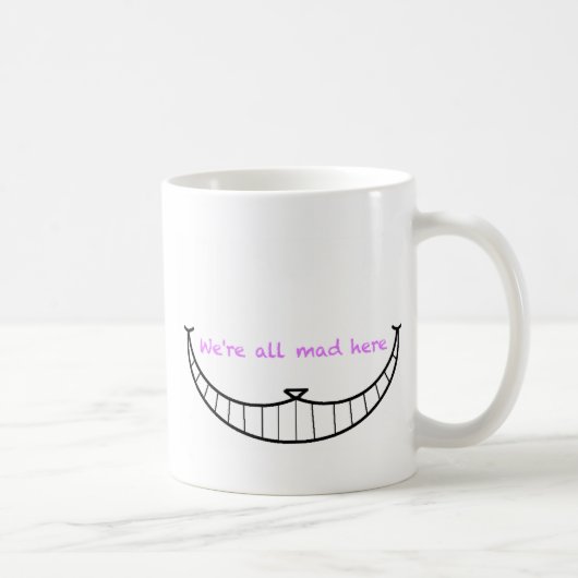 Mug Sourire de chat de Cheshire (Droite)