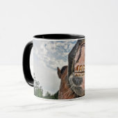 MUG SOURIRE DE CHEVAL (Devant gauche)
