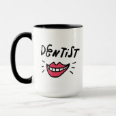 Mug Sourire de dentiste (Gauche)