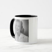 Mug Sourire de femme (Devant gauche)