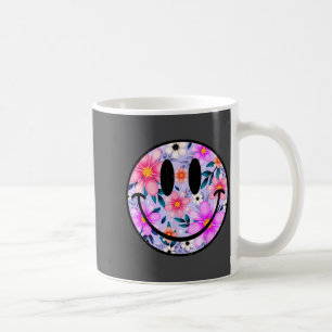 Mug Sourire de fleur sauvage rétro Visage Amoureux de