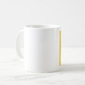 Mug Sourire de froncement de sourcils (Devant gauche)
