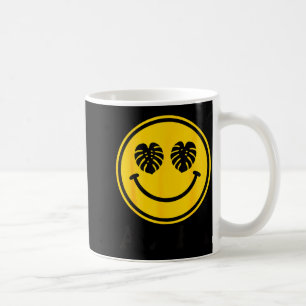 Mug Sourire feuille Monstera aloha hawaii plage tropic