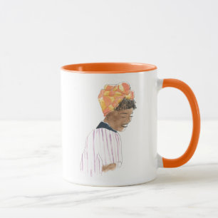 Mug Sourire fort et beau de femme