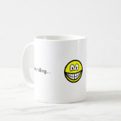 Mug sourire, Keep souriant…,… il fait l'everyonewon… (Devant gauche)