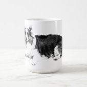 Mug Sourire Matinal de Corgi Tranquille (Centre)