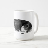 Mug Sourire Matinal de Corgi Tranquille (Devant droit)