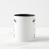 Mug Sourire / Rire Emoji Visage Pouce Haut. Modèle. (Centre)