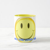 MUG SOURIRE ! UN DIEU VOUS AIME ! ! (Centre)