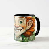 Mug Sourires chanceux à la Saint-Patrick (Devant droit)