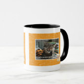Mug sourires de chat de vampire (Devant droit)