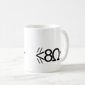 Mug Souris ASCII (Devant droit)