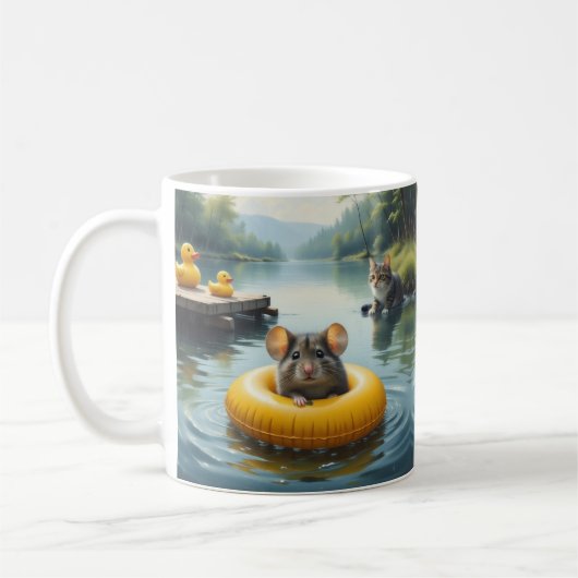 Mug souris chat (Gauche)