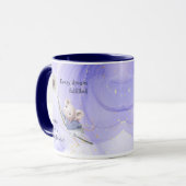 Mug Souris Dandelion Chaque Rêve Simple Inspirationnel (Devant gauche)