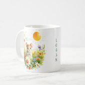 Mug Souris d'aquarelle de printemps - Bouchon d'enfant (Devant gauche)