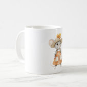 Mug Souris d'Automne Orange (Devant gauche)