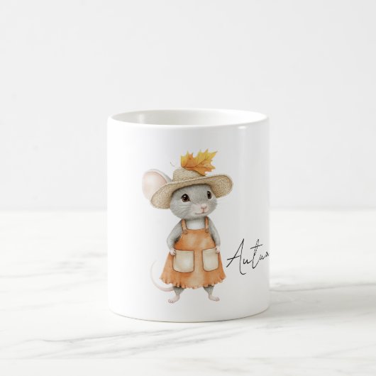 Mug Souris d'Automne Orange (Centre)