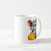 Mug Souris de dessin animé adorable (Devant droit)