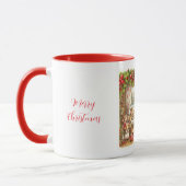 Mug souris de famille de Noël (Gauche)