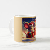 Mug Souris de Noël 3 (Devant gauche)