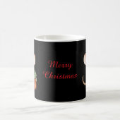 Mug Souris de Noël à l'aquarelle (Centre)