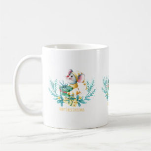 Mug Souris de Noël au fromage joyeux