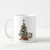 Mug Souris de Noël sous l'arbre (Gauche)