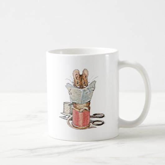 Mug Souris de tailleur sur la bobine du fil (Droite)