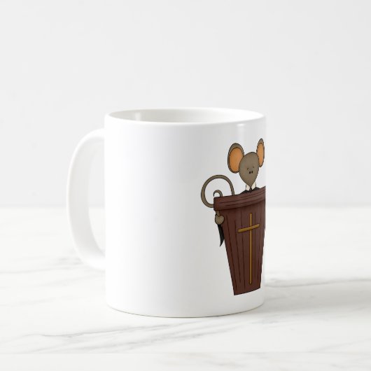 Mug Souris d'église (Devant gauche)