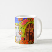 MUG SOURIS D'HALLOWEEN FRIANDISES OU SORTILÈGES (Devant droit)