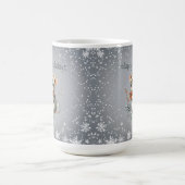 Mug Souris d'hiver mignonne aux baies (Centre)