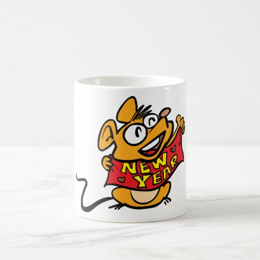 Mug Souris du Nouvel An (Centre)