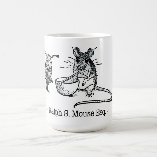 Mug Souris et moto (Centre)