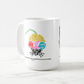 Mug Souris génomique à une seule cellule (Devant gauche)