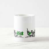 Mug Souris Jouant En Shamrock (Centre)