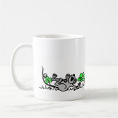 Mug Souris Jouant En Shamrock (Gauche)
