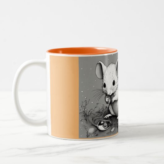 Mug Souris Mignonne (Gauche)