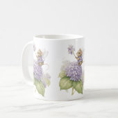 Mug souris mignonne avec des ailes de papillon (Devant gauche)