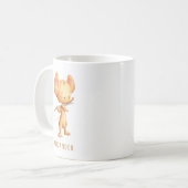 Mug Souris mignonne jouant de la flûte (Devant gauche)
