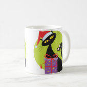 Mug Souris Noir Chat Noir 1950 (Devant droit)