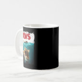 Mug Souris Parodique Chat Souris Humoristique Chat Cha (Devant gauche)