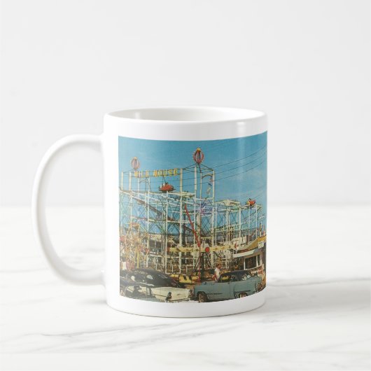 Mug Souris sauvage Rollercoaster-Myrtle Beach, SC Pavi (Gauche)